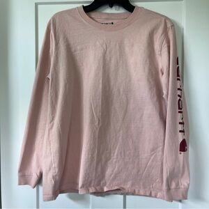 Carhartt Light Pink Long Sleeve Tee